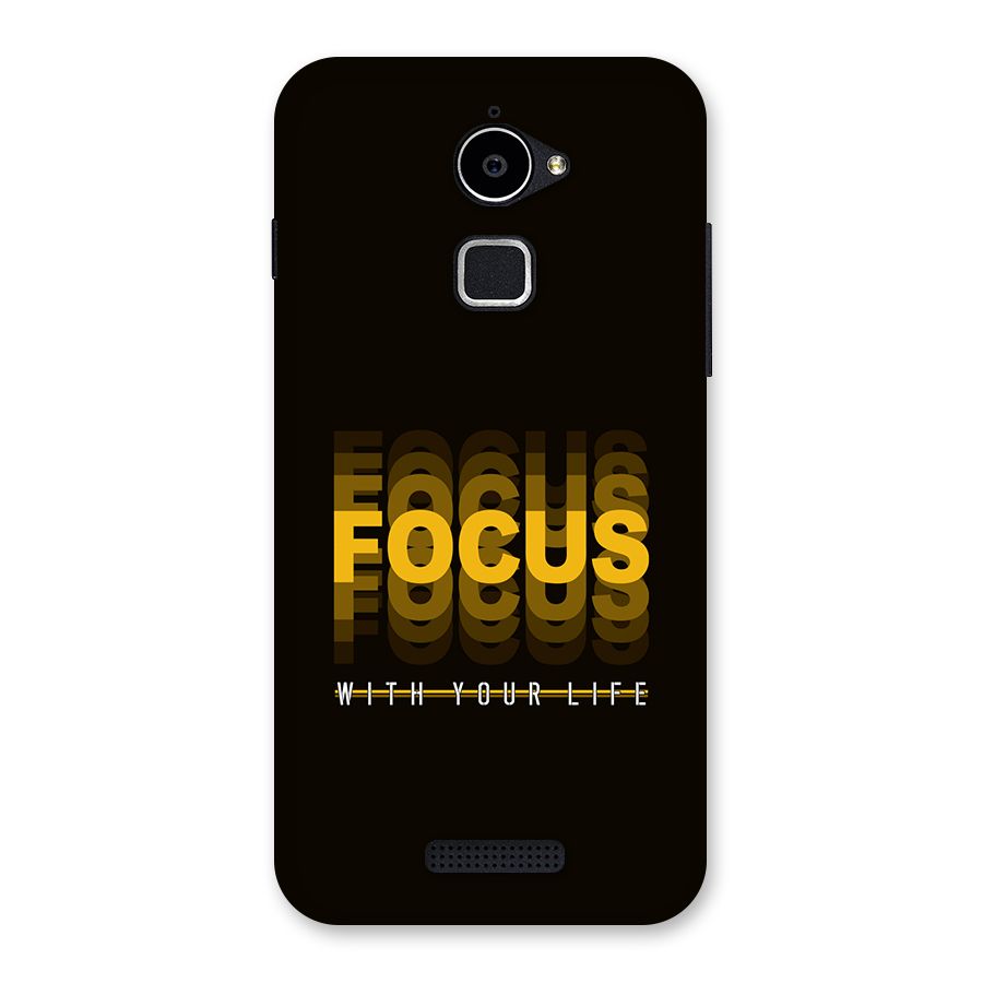 Focus Life Back Case for Coolpad Note 3 Lite