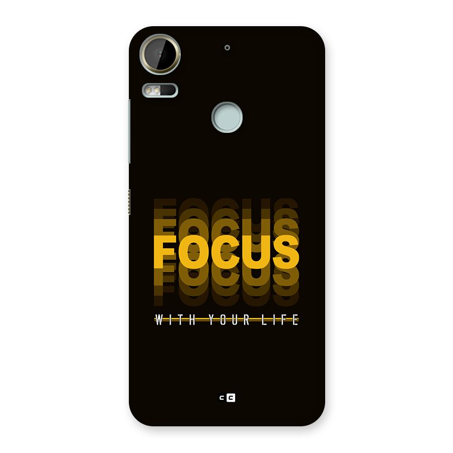 Focus Life Back Case for Desire 10 Pro