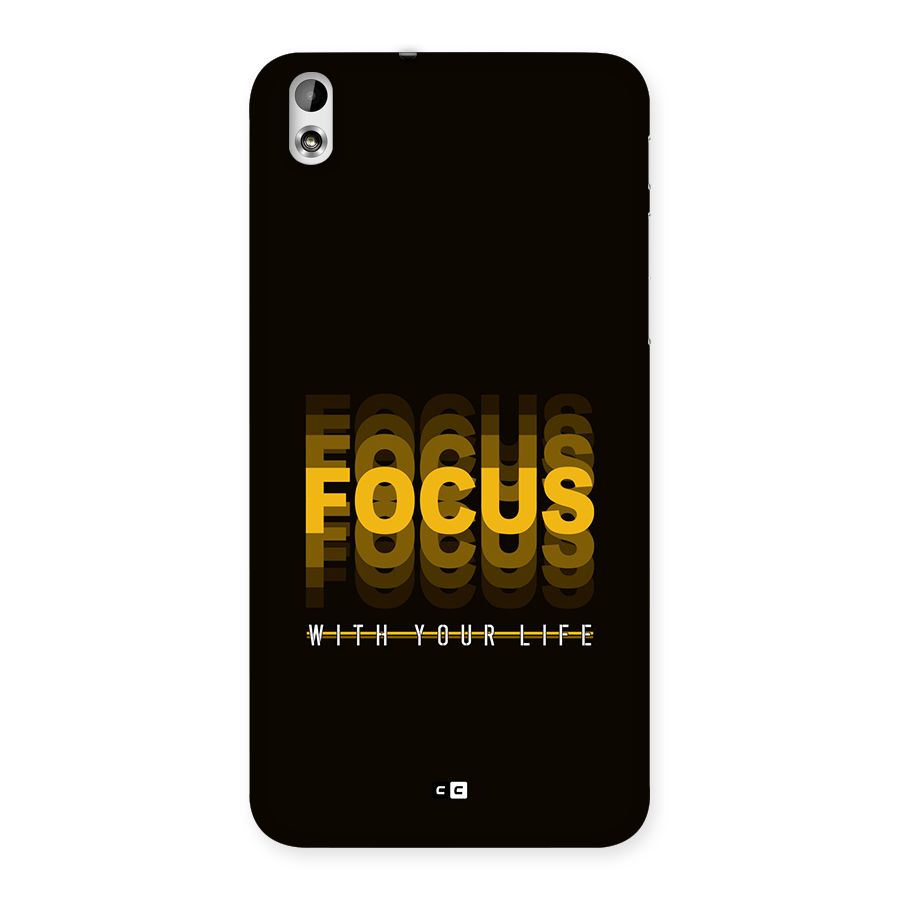 Focus Life Back Case for Desire 816