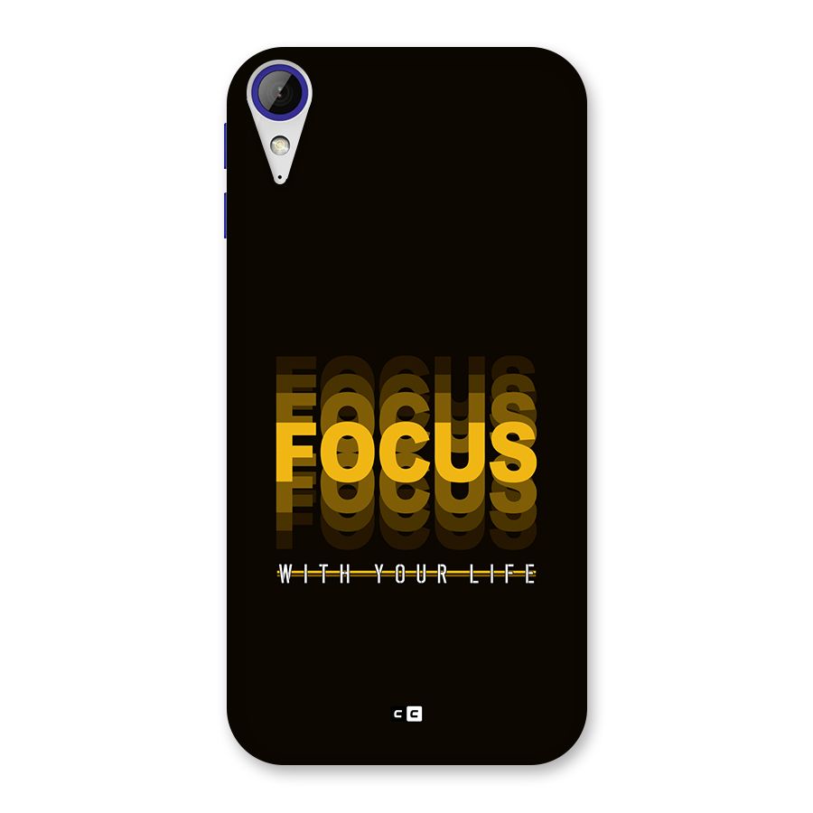 Focus Life Back Case for Desire 830
