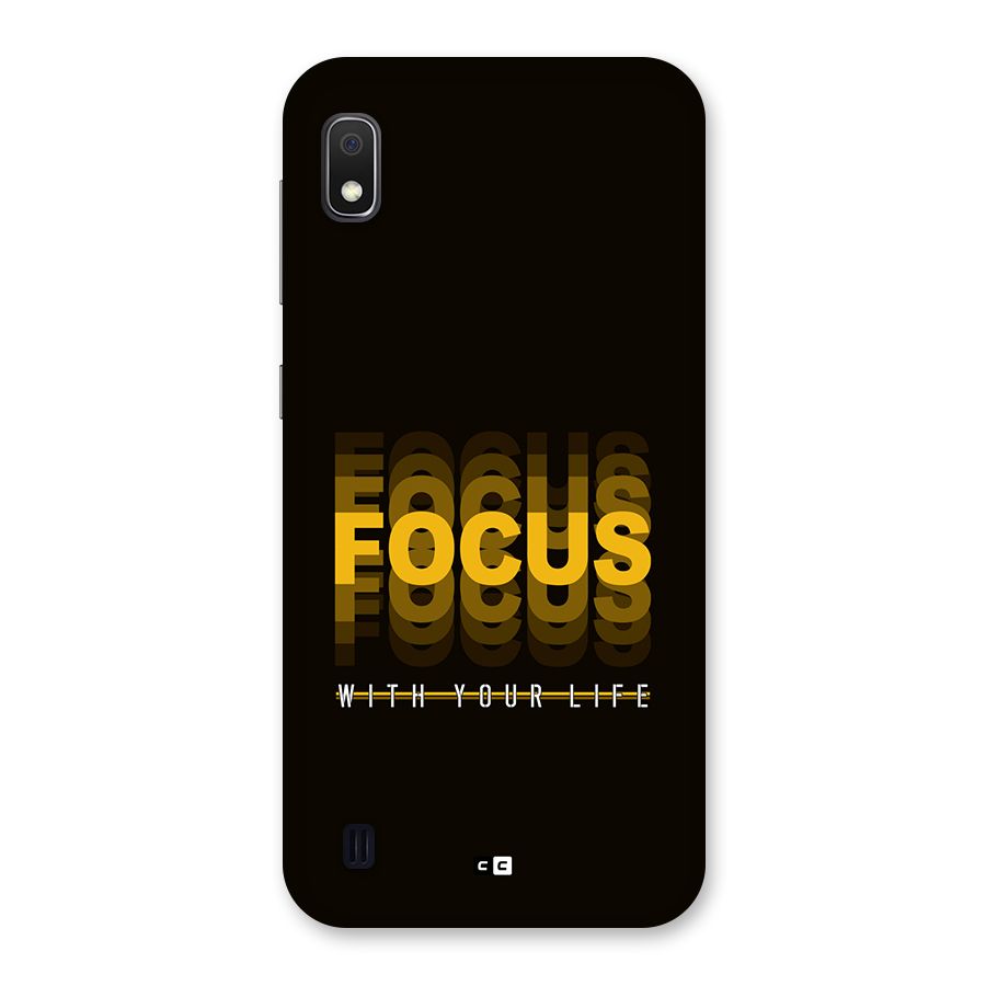 Focus Life Back Case for Galaxy A10
