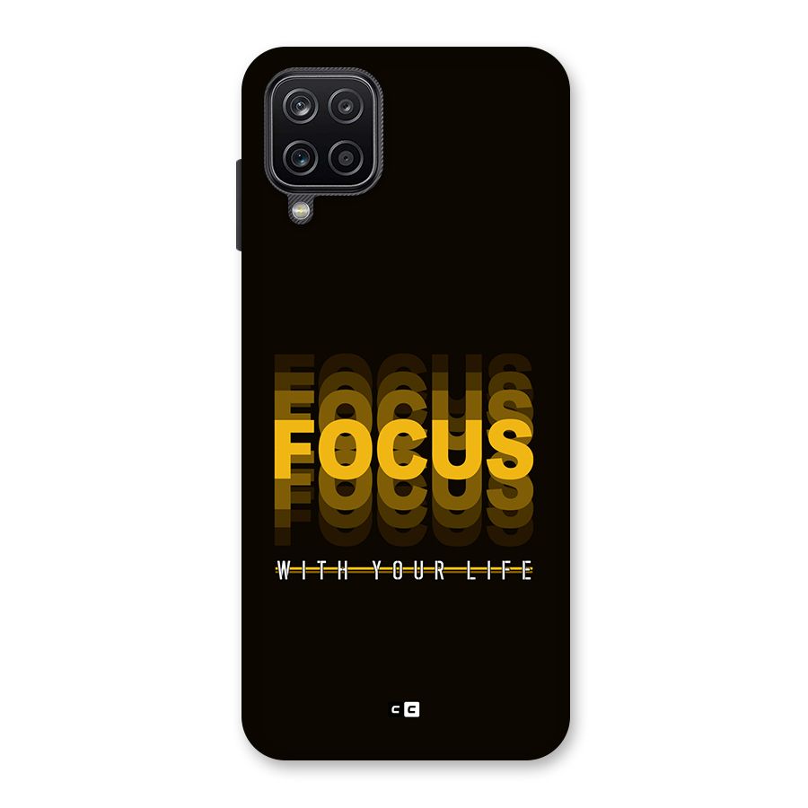 Focus Life Back Case for Galaxy A12