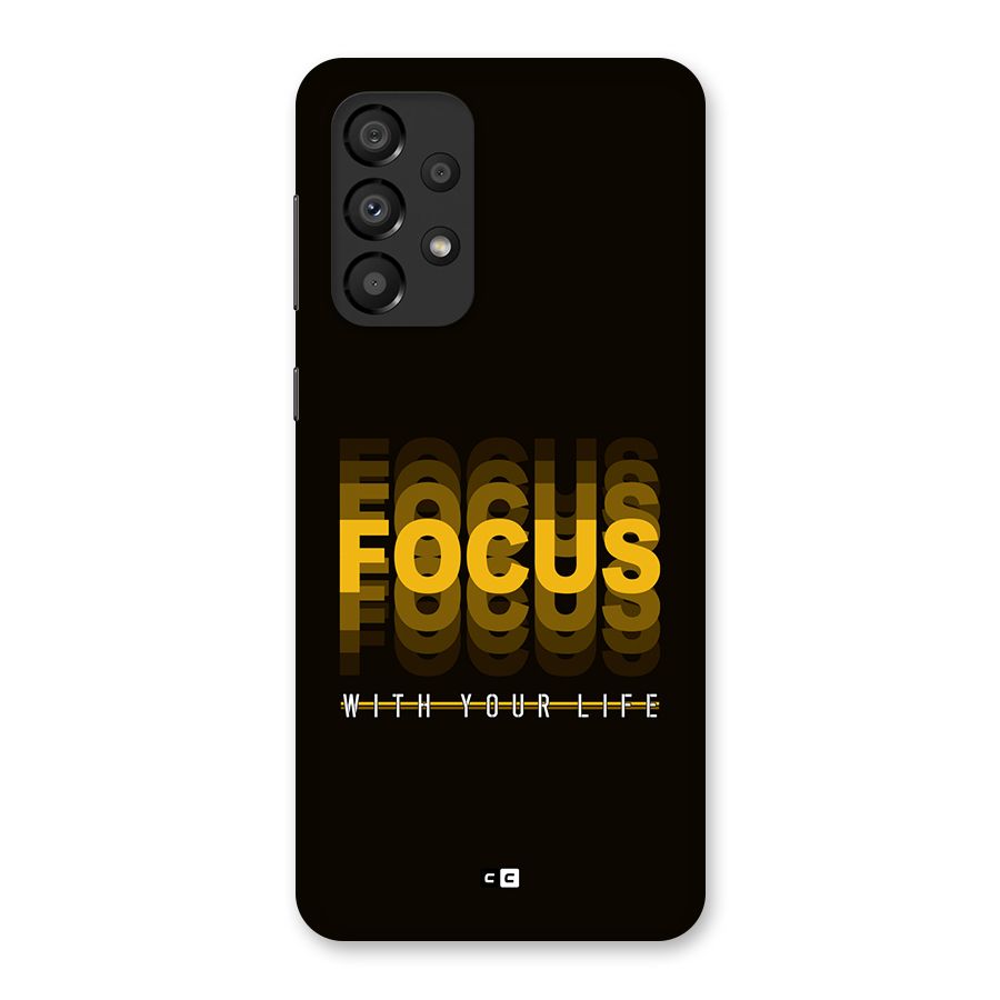 Focus Life Back Case for Galaxy A33 5G