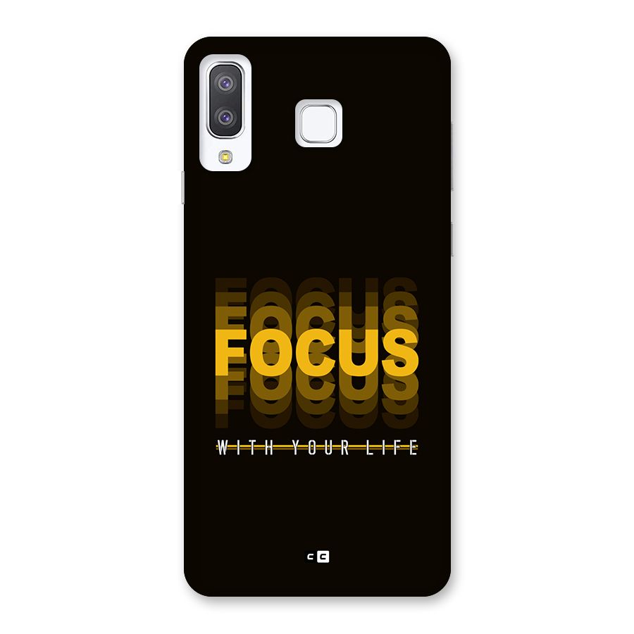 Focus Life Back Case for Galaxy A8 Star