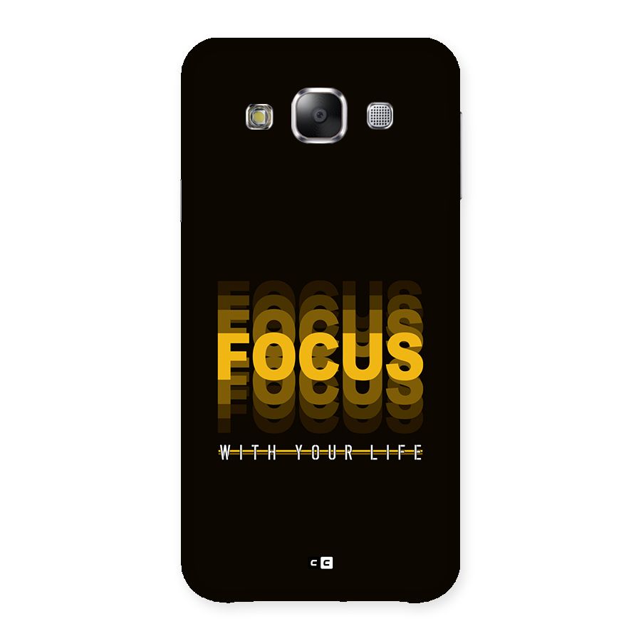 Focus Life Back Case for Galaxy E5