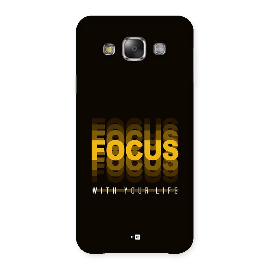 Focus Life Back Case for Galaxy E7
