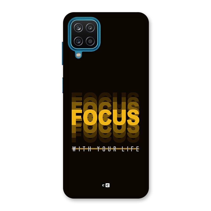Focus Life Back Case for Galaxy F12