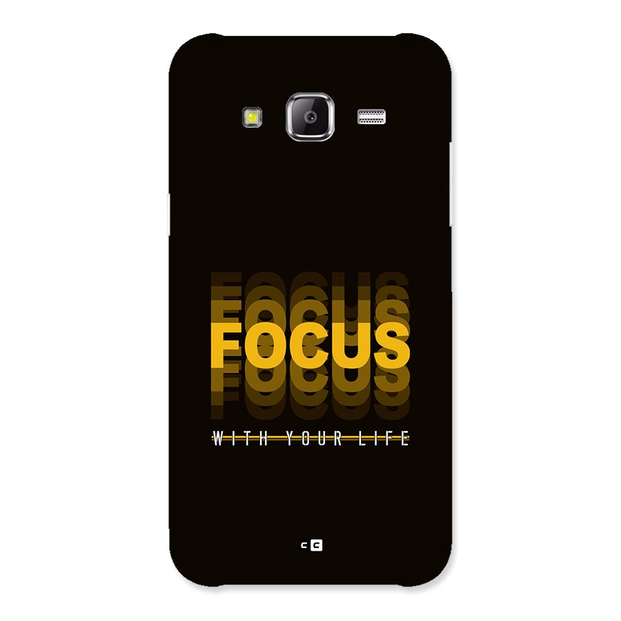 Focus Life Back Case for Galaxy J2 Prime