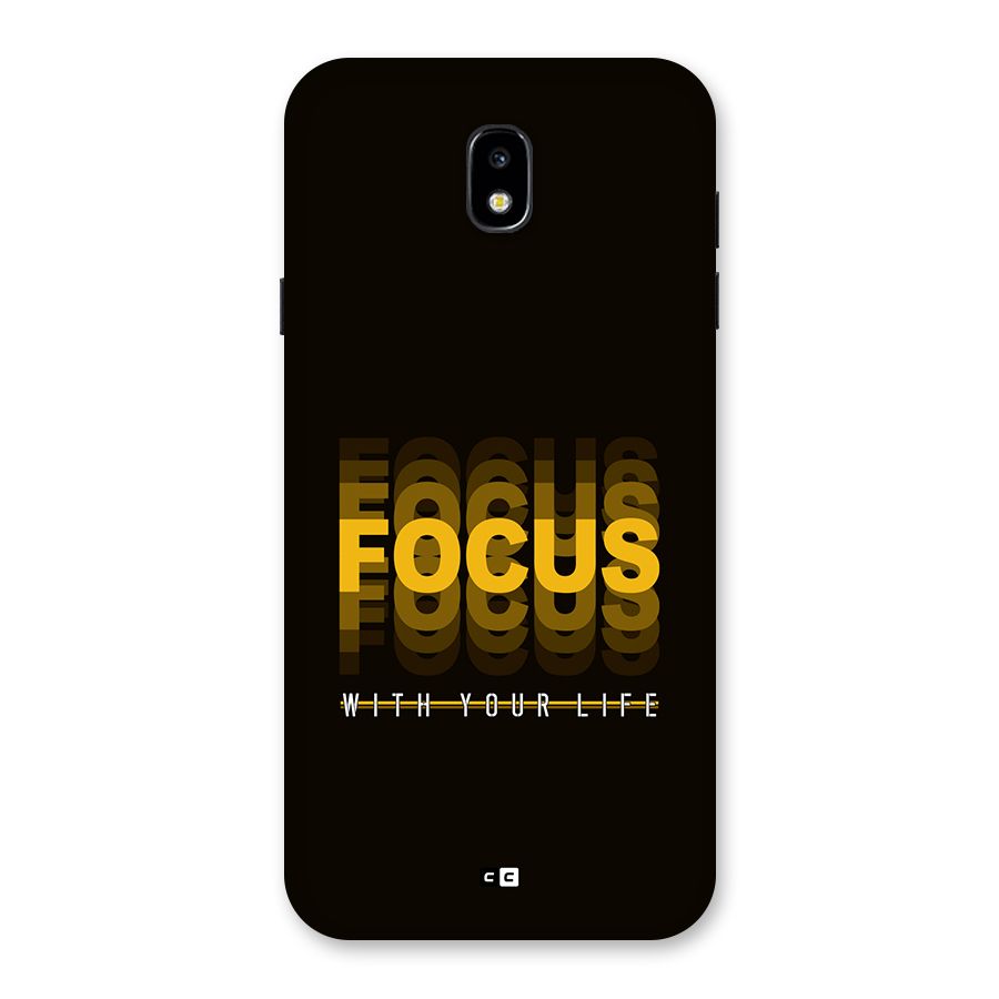 Focus Life Back Case for Galaxy J7 Pro