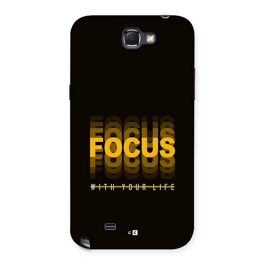 Focus Life Back Case for Galaxy Note 2