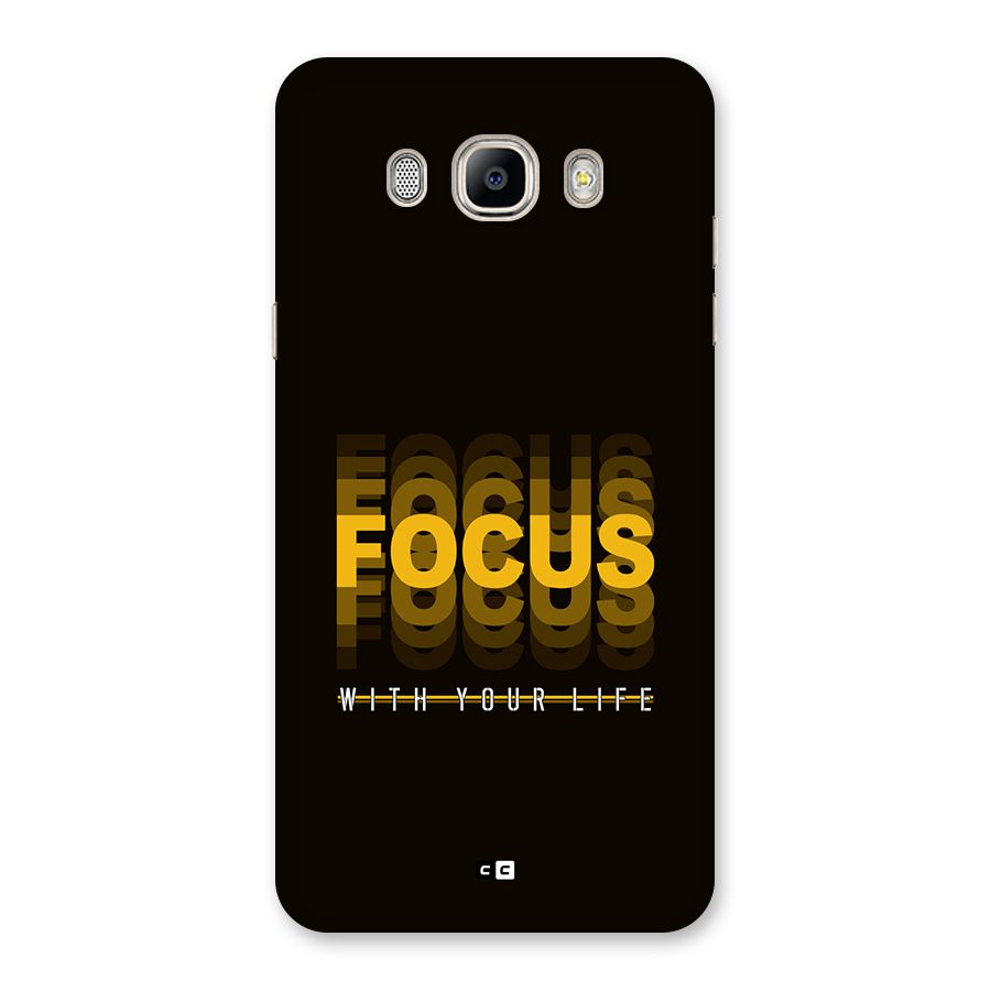 Focus Life Back Case for Galaxy On8