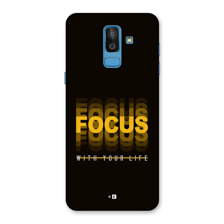Focus Life Back Case for Galaxy On8 (2018)