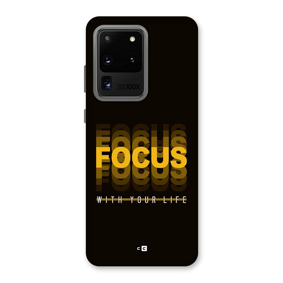 Focus Life Back Case for Galaxy S20 Ultra