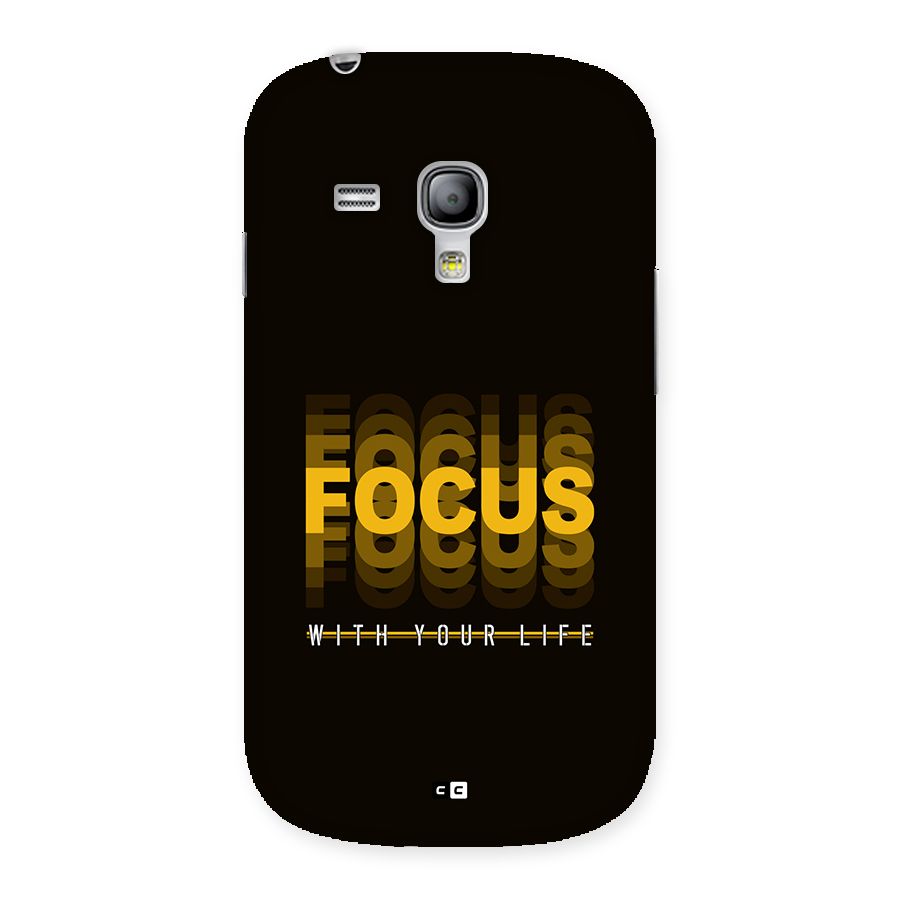 Focus Life Back Case for Galaxy S3 Mini