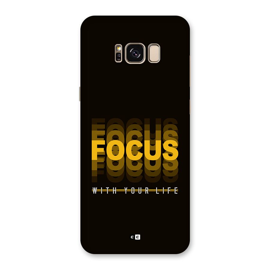 Focus Life Back Case for Galaxy S8 Plus