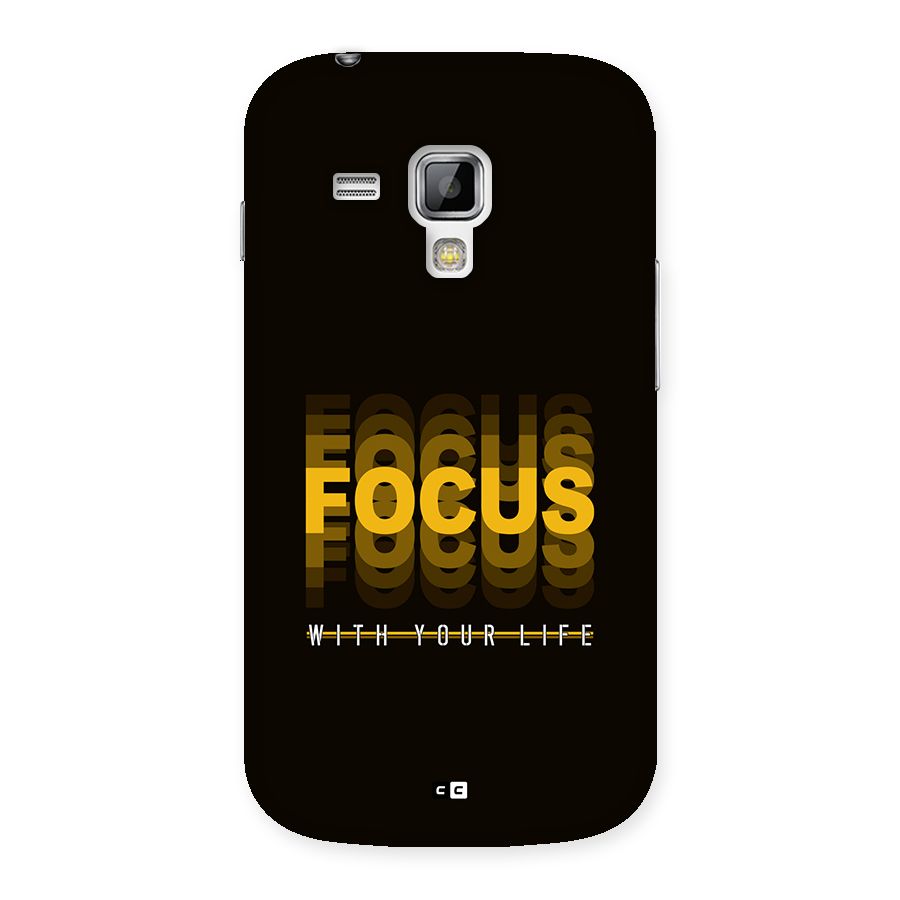 Focus Life Back Case for Galaxy S Duos