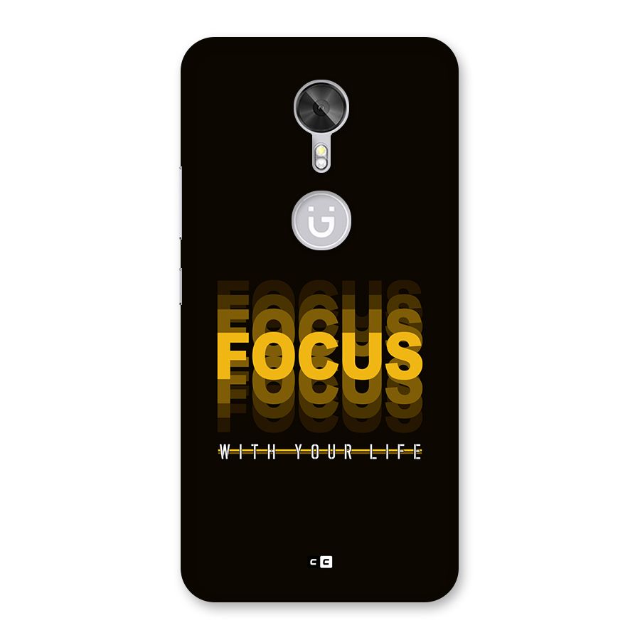 Focus Life Back Case for Gionee A1