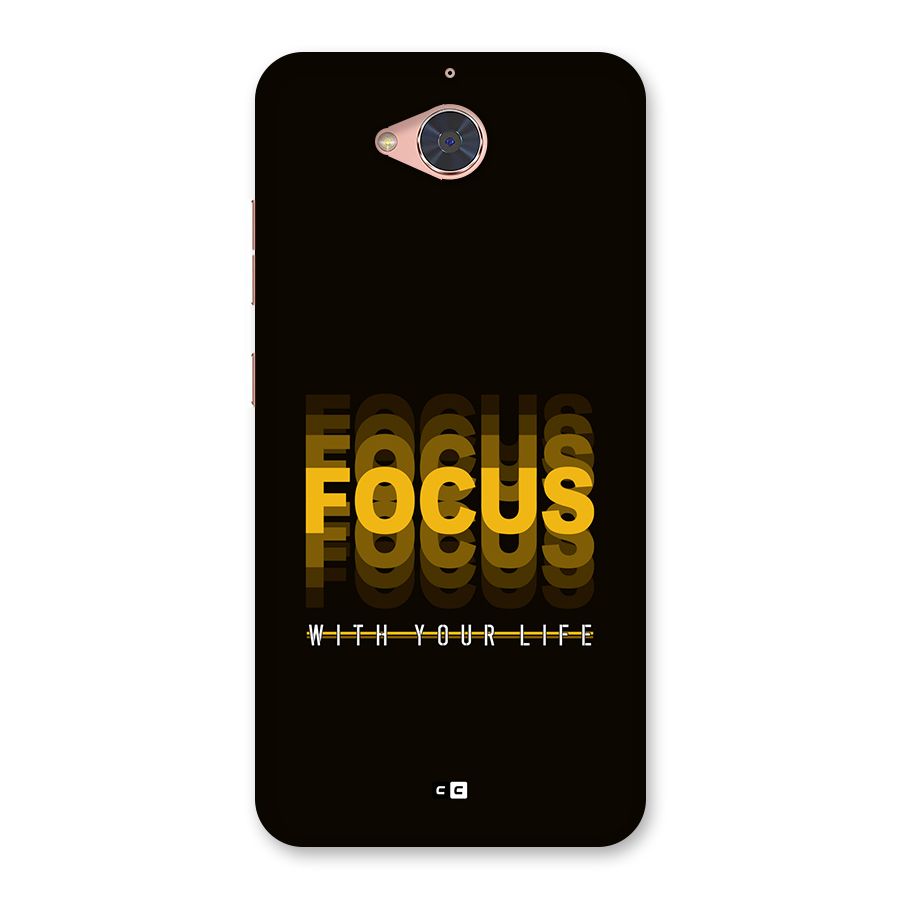 Focus Life Back Case for Gionee S6 Pro