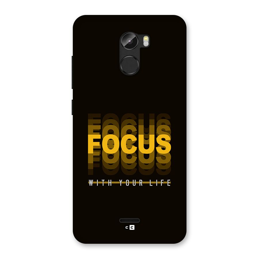 Focus Life Back Case for Gionee X1