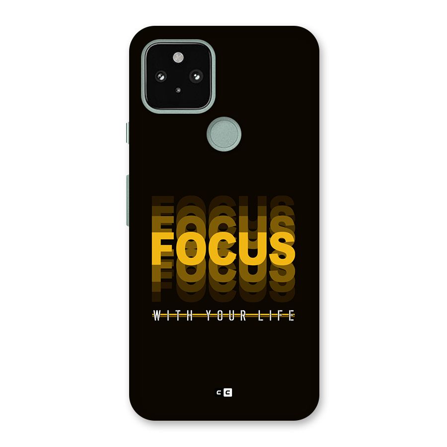 Focus Life Back Case for Google Pixel 5