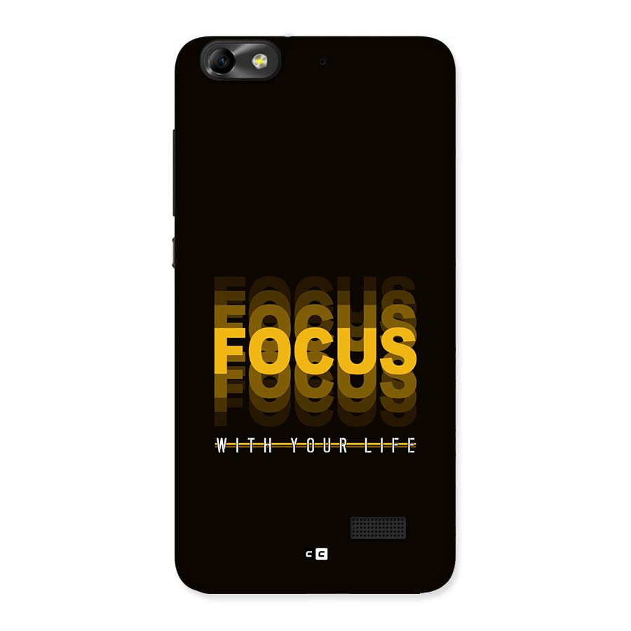 Focus Life Back Case for Honor 4C