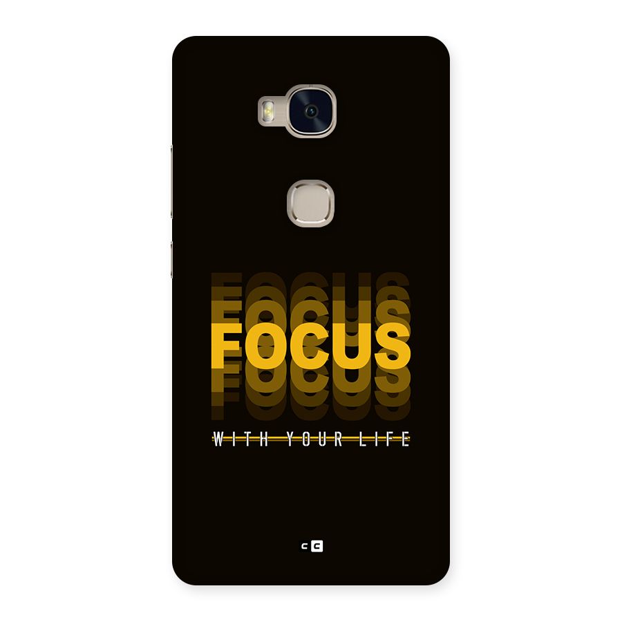 Focus Life Back Case for Honor 5X