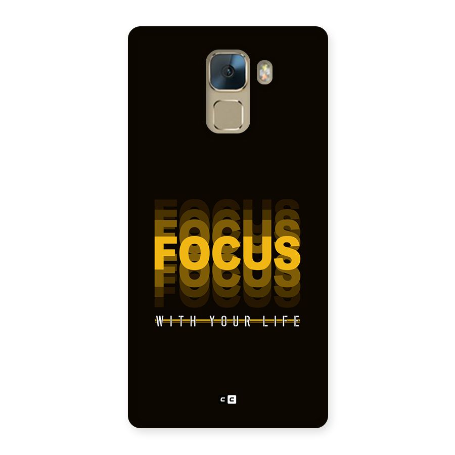Focus Life Back Case for Honor 7