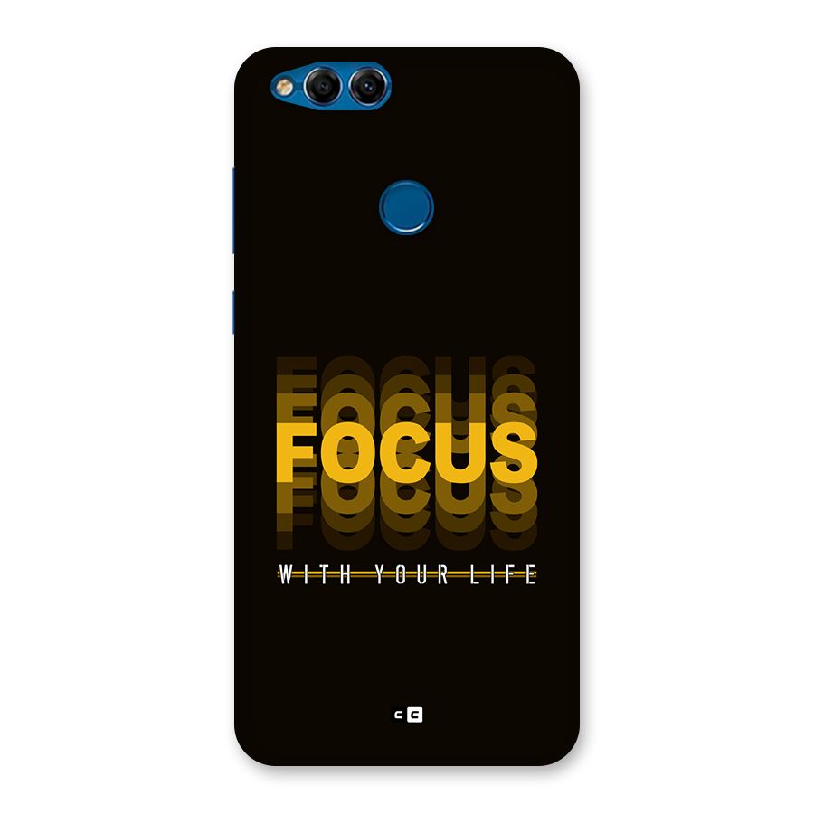 Focus Life Back Case for Honor 7X