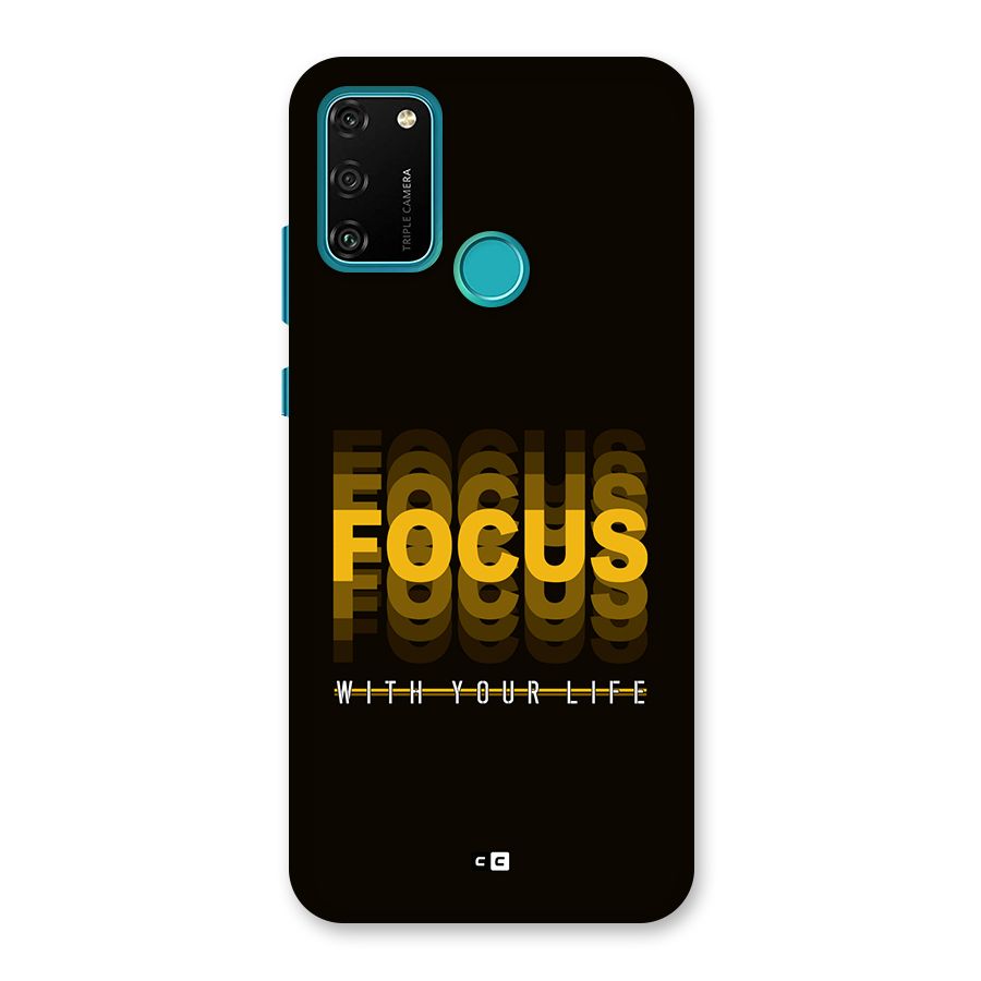 Focus Life Back Case for Honor 9A