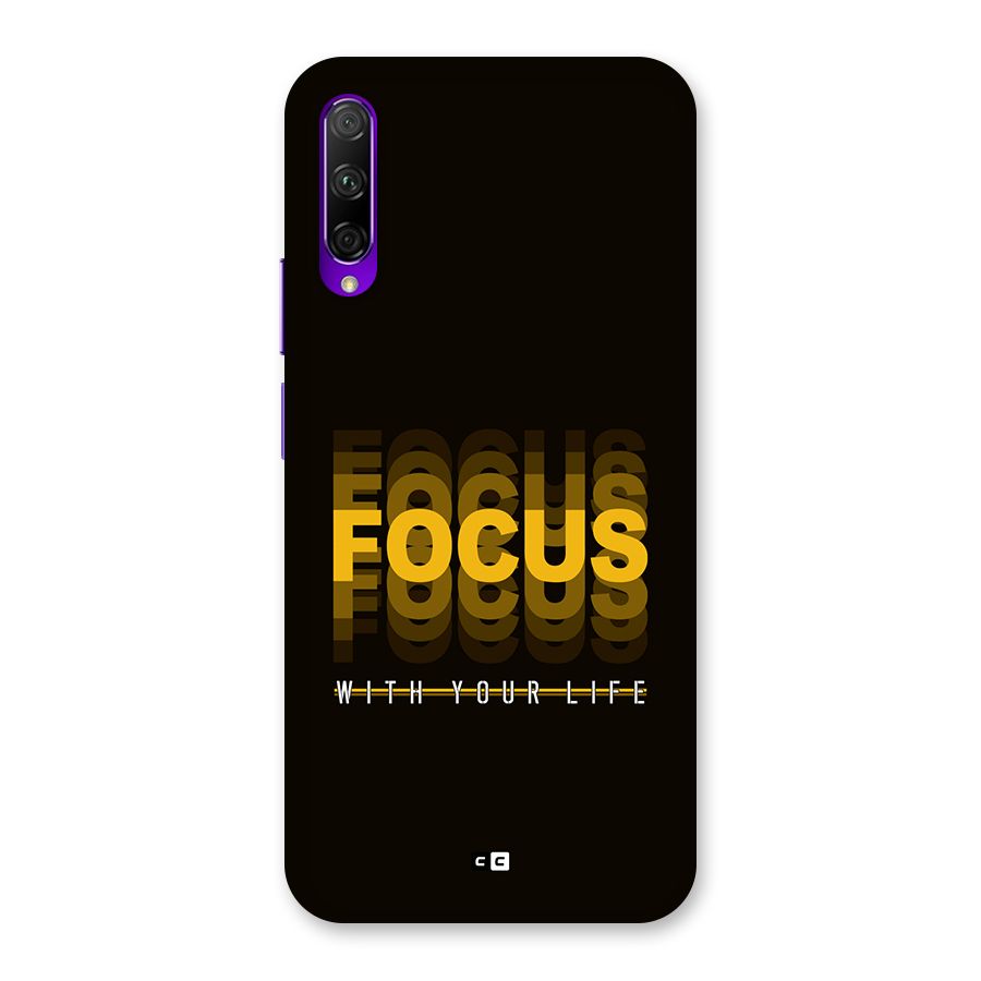 Focus Life Back Case for Honor 9X Pro