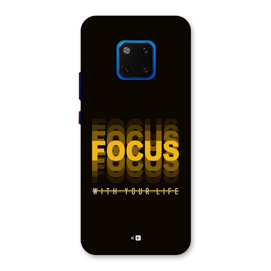 Focus Life Back Case for Huawei Mate 20 Pro