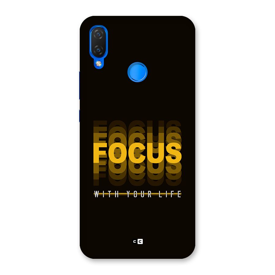 Focus Life Back Case for Huawei P Smart Plus