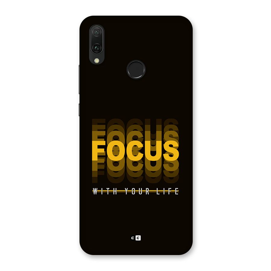 Focus Life Back Case for Huawei Y9 (2019)