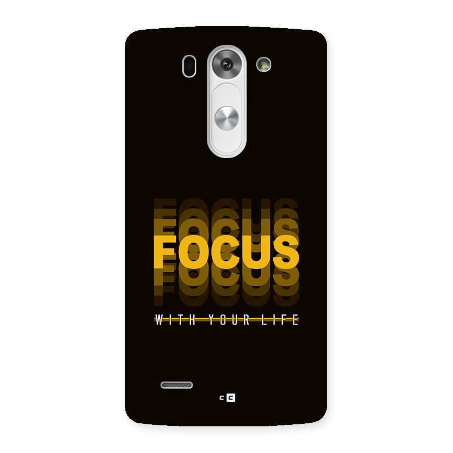 Focus Life Back Case for LG G3 Beat