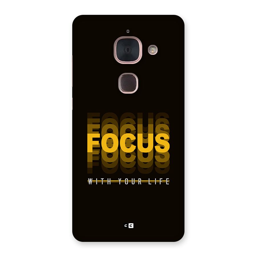 Focus Life Back Case for Le Max 2
