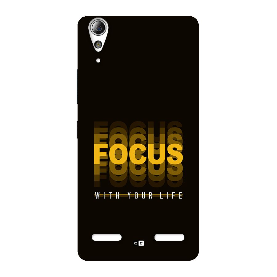 Focus Life Back Case for Lenovo A6000 Plus