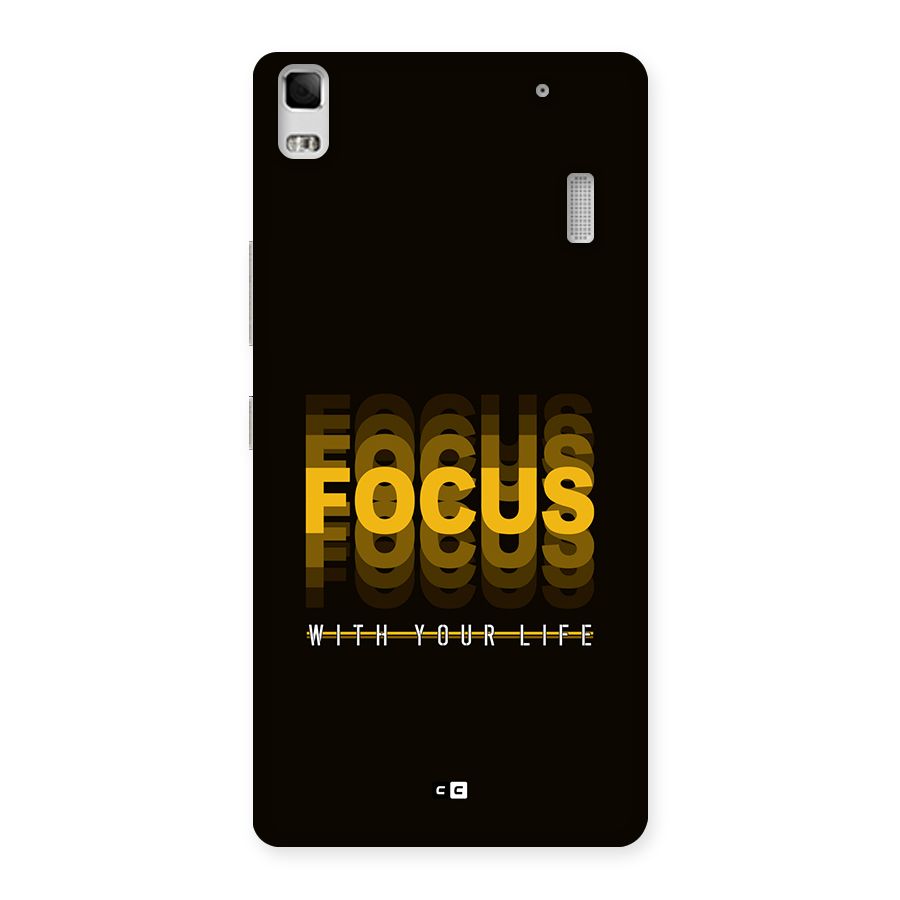 Focus Life Back Case for Lenovo A7000