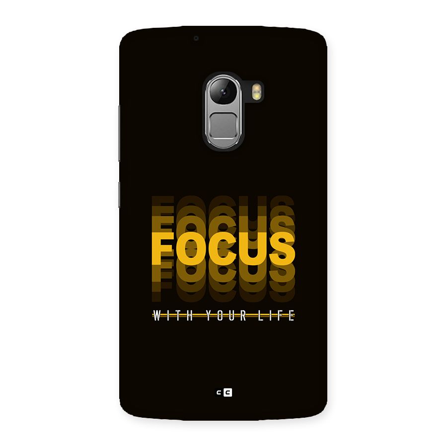 Focus Life Back Case for Lenovo K4 Note