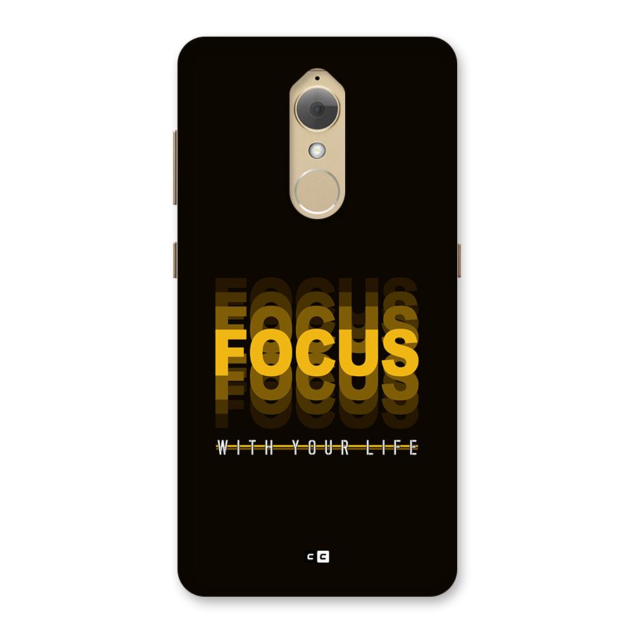 Focus Life Back Case for Lenovo K8