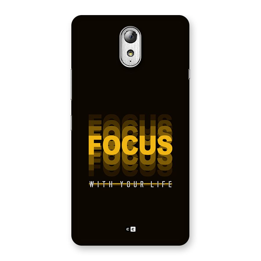 Focus Life Back Case for Lenovo Vibe P1M