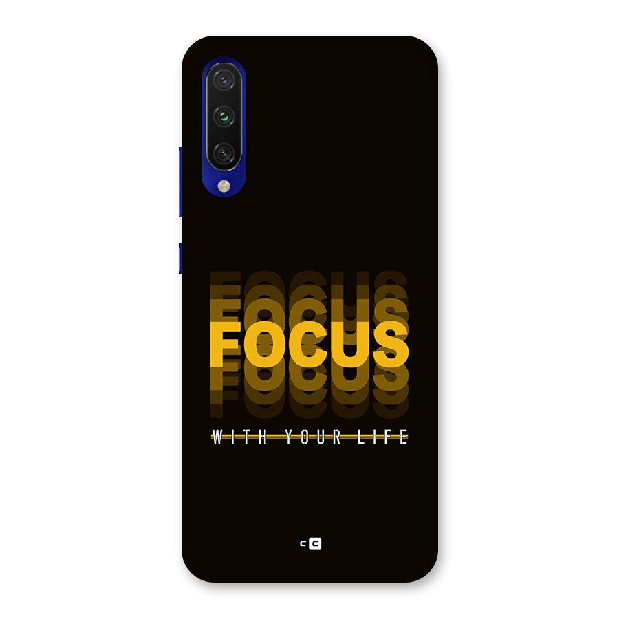 Focus Life Back Case for Mi A3