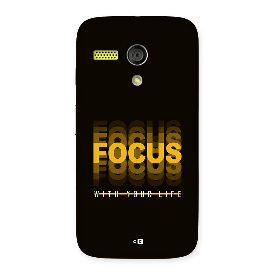 Focus Life Back Case for Moto G