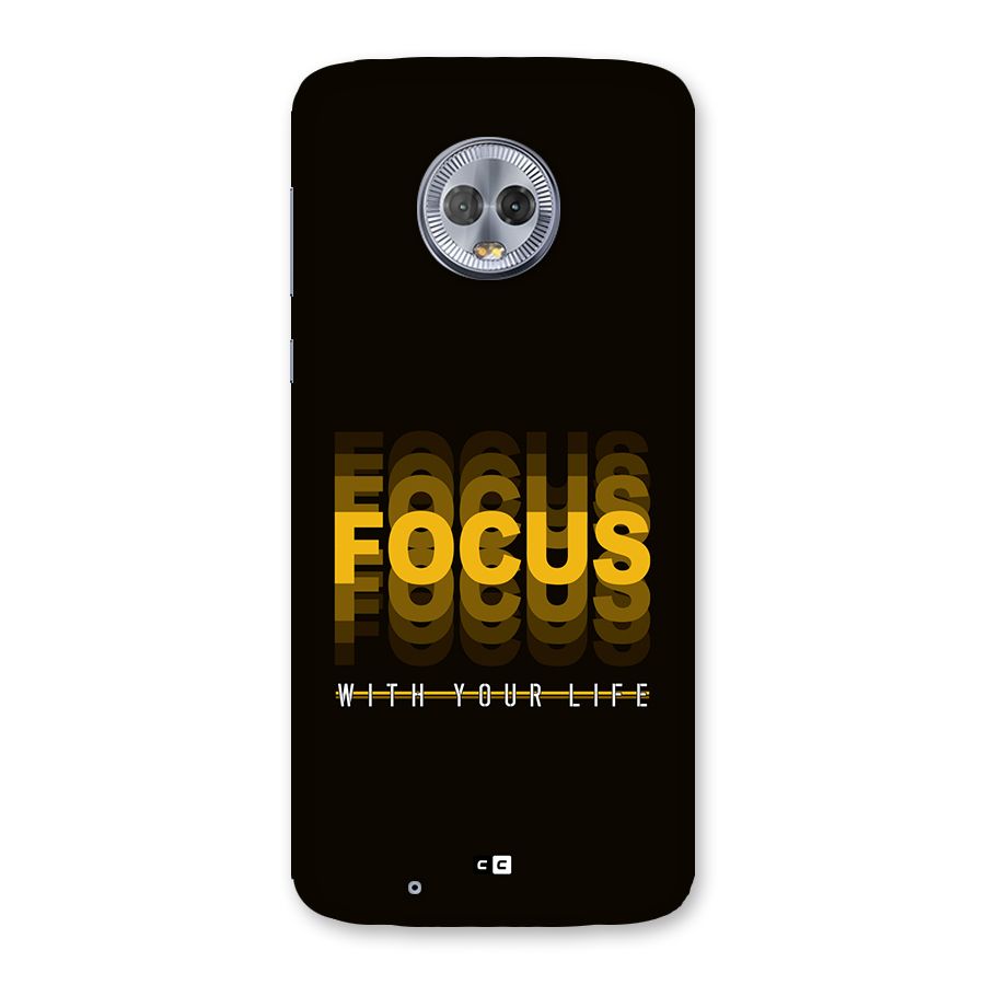 Focus Life Back Case for Moto G6