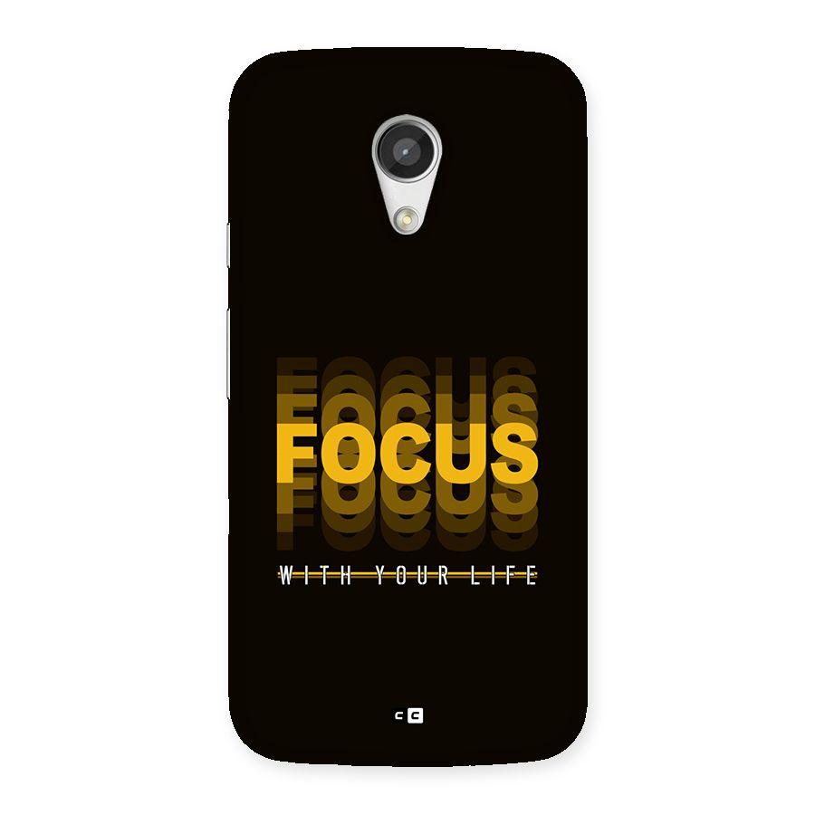 Focus Life Back Case for Moto G 2nd Gen