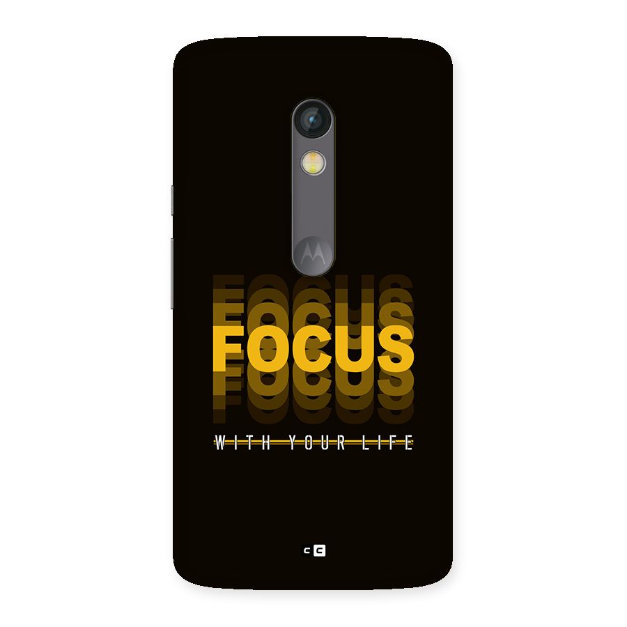 Focus Life Back Case for Moto X Play