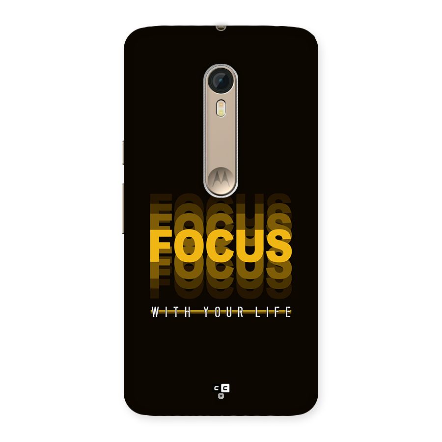 Focus Life Back Case for Moto X Style