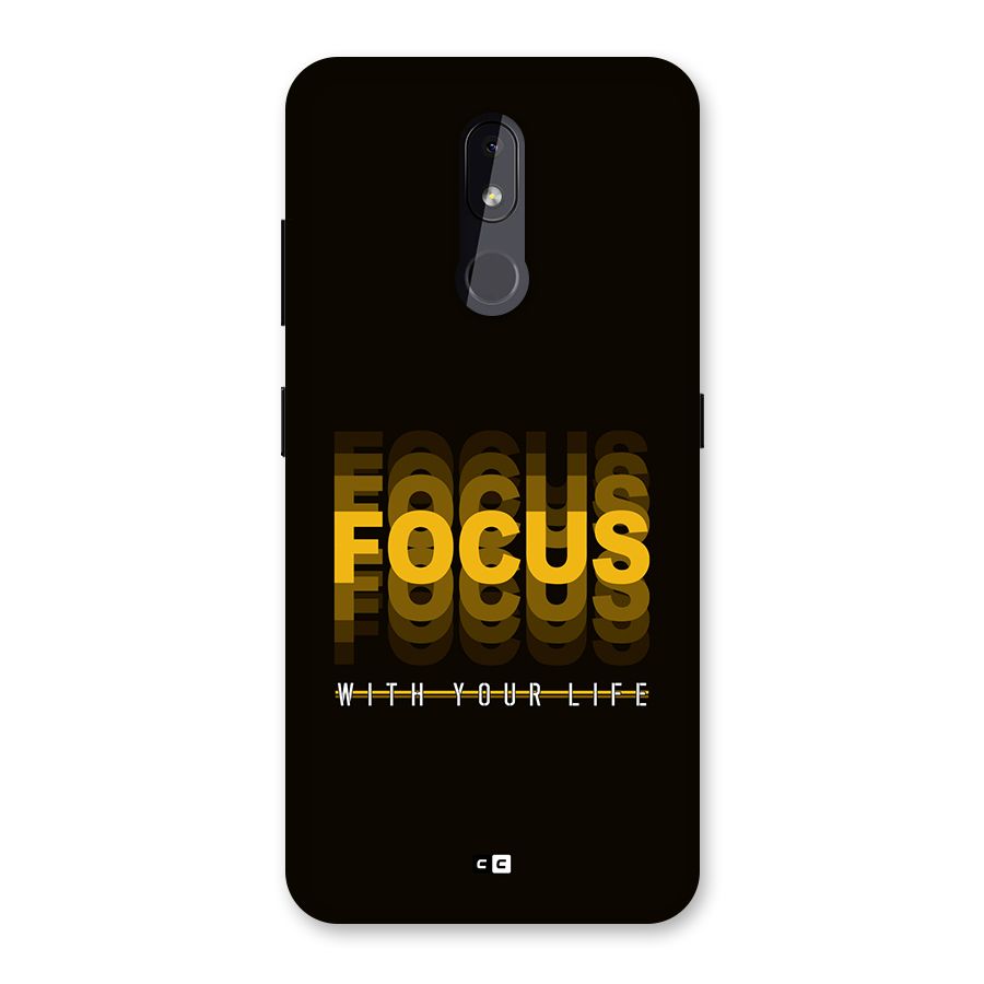 Focus Life Back Case for Nokia 3.2
