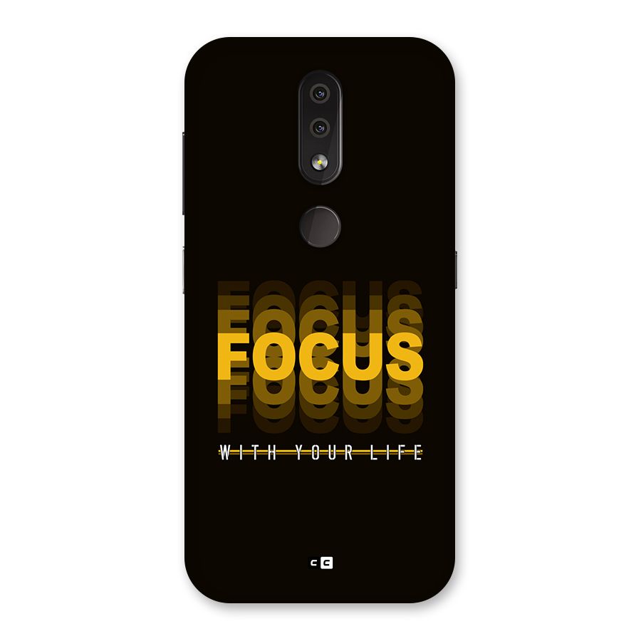 Focus Life Back Case for Nokia 4.2