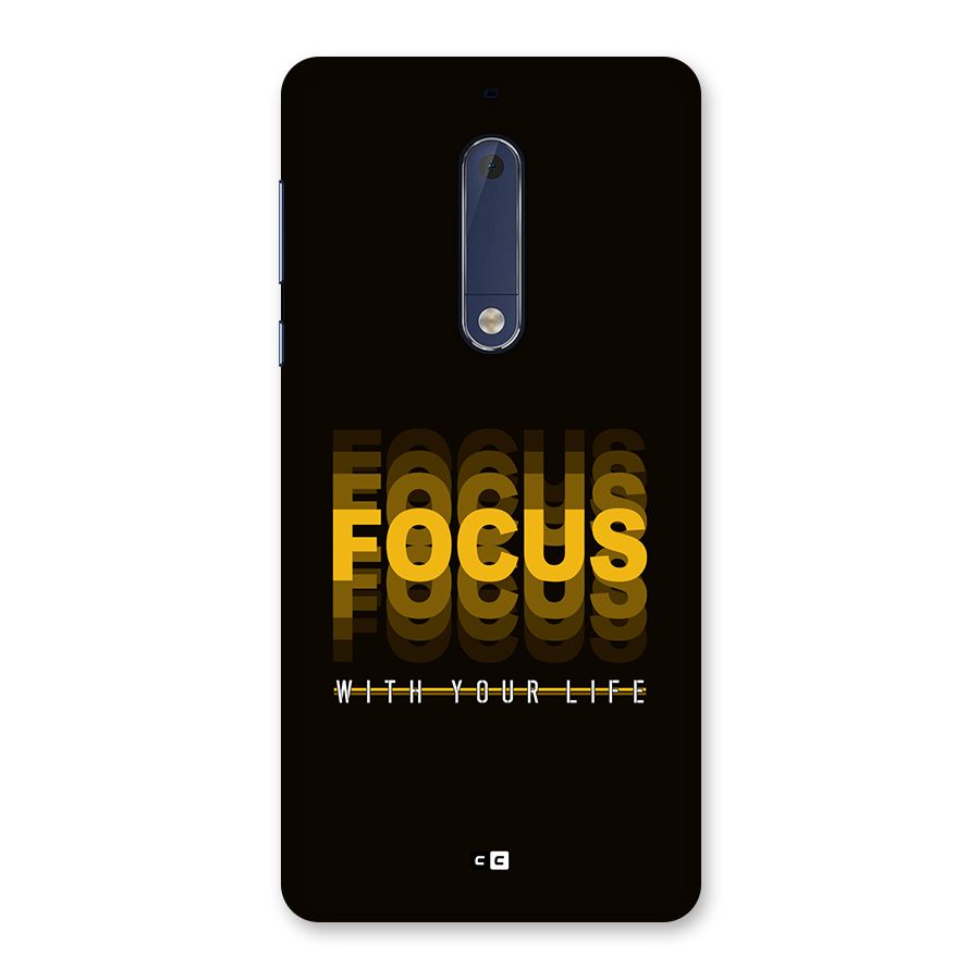 Focus Life Back Case for Nokia 5
