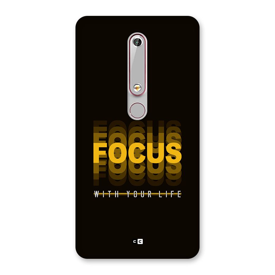 Focus Life Back Case for Nokia 6.1